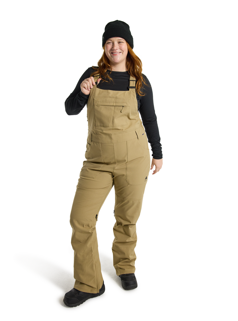 burton womens short bib pant