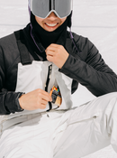 burton gore tex white bib pant