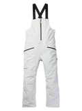 burton gore tex white bib pant