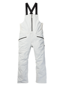 burton gore tex white bib pant