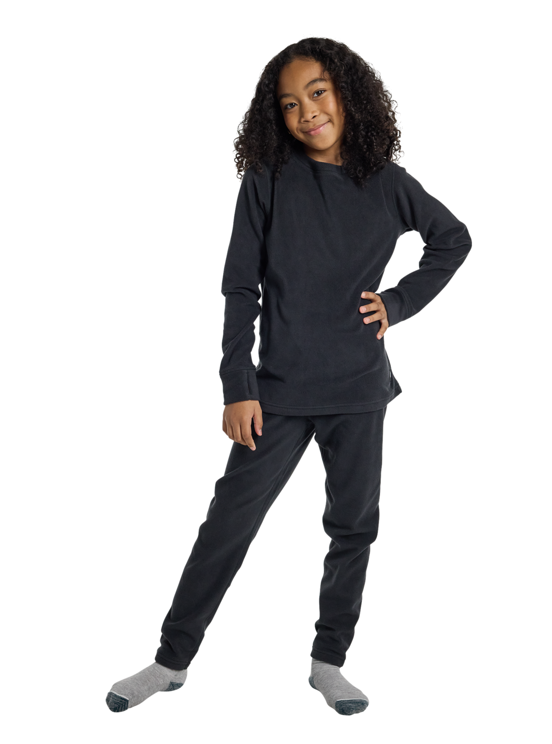 Burton Heavyweight Fleece Kids Thermal Set pyjamas layers ski snowboard