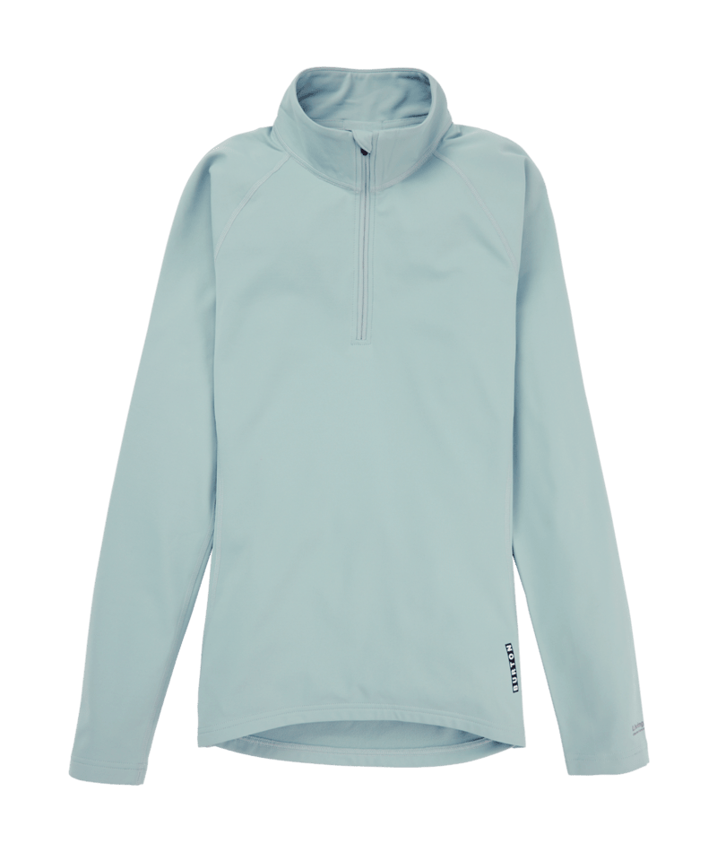 Burton Heavyweight X Quater Zip Womens Thermal PETROL GREEN