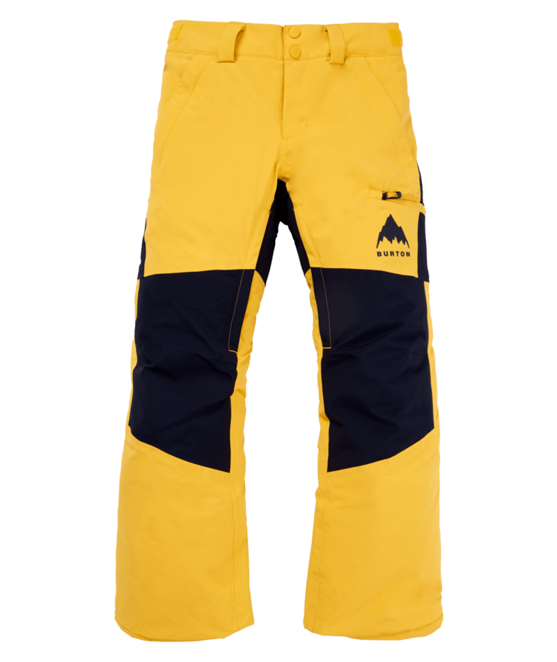 Burton Skylar Kids Pant black snow ski snowboarding goldenrod