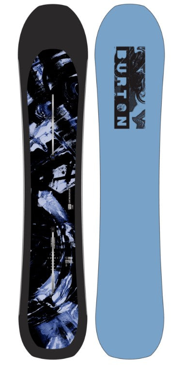 burton cartographer snowboard 2023 2026 the boards modest taper coupled with a medium flex makes it playful yet powerful in powder Burton Cartographer Snowboard - 2026