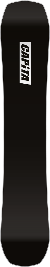 Capita mega death snowboard black base