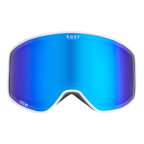roxy storm bright white goggle Roxy Storm Goggle – Snowbiz
