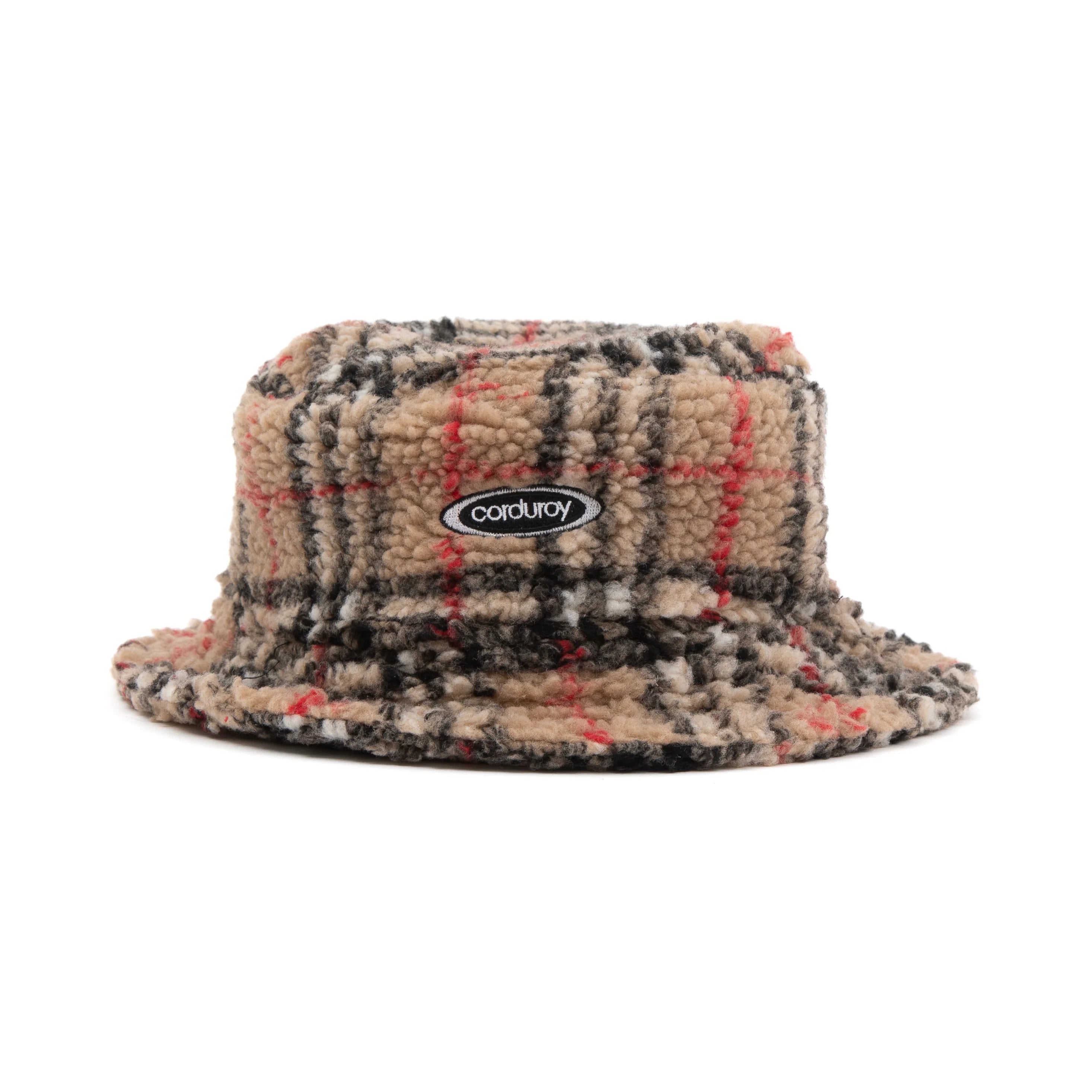 Corduroy Fleece Bucket Hat