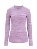 Icebreaker 200 Oasis Womens Long Sleeve Ski Tracks Crewe