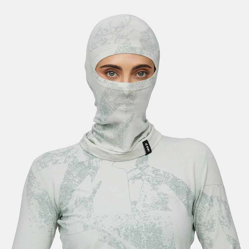 Le Bent Fractal Midweight Mesh Balaclava