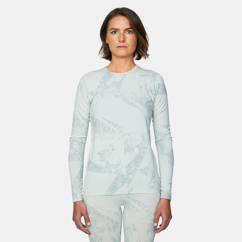 Le Bent Fractal Womens Lightweight Crew