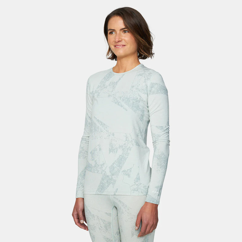 Le Bent Fractal Womens Lightweight Crew