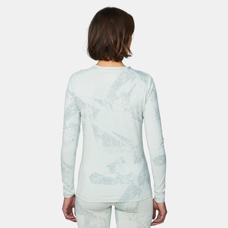 Le Bent Fractal Womens Lightweight Crew