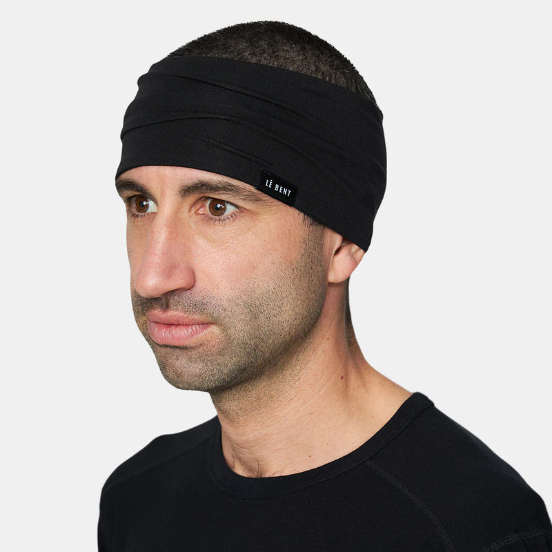 Le Bent Midweight Headband ski snow head band merino bamboo