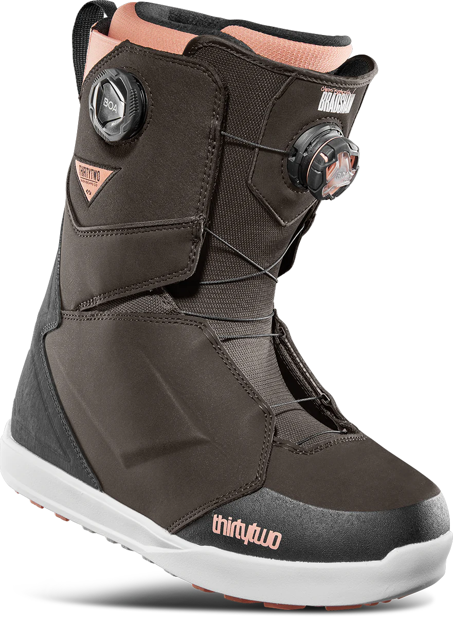 MEN'S LASHED DOUBLE BOA-X BRADSHAW SNOWBOARD BOOTS, wide-fit, 2025, comfy, 