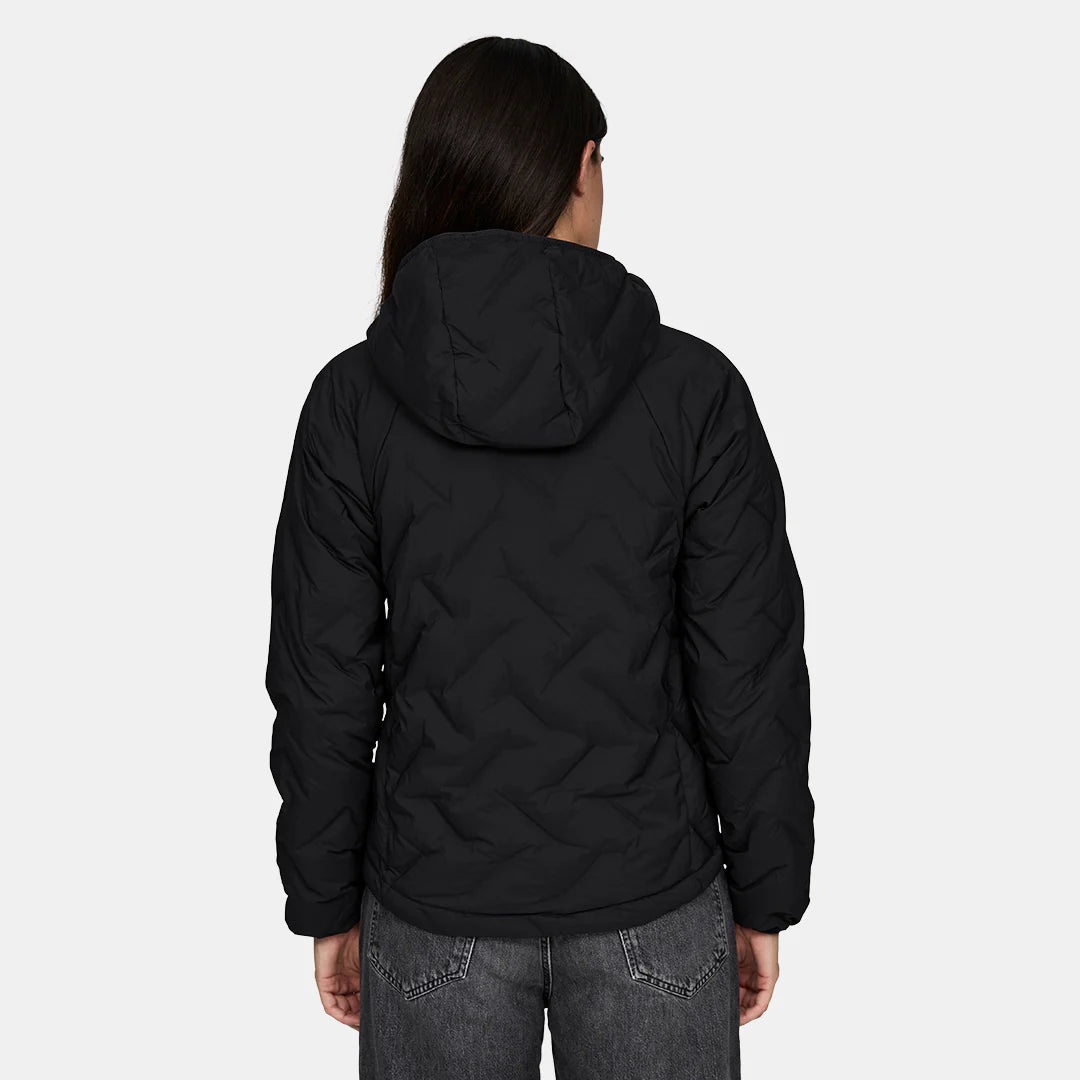 Le Bent Down Hooded Womens Jacket