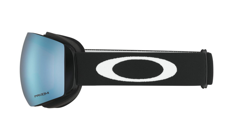 Oakley Flight Deck M Goggle Prizm Sapphire Matte white black snow goggle ski snowboard mask