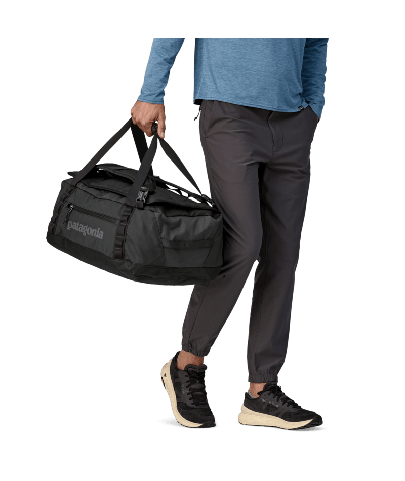 Patagonia Black Hole Duffle 40L packable duffel bag durable recycled weatherproof