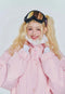 QLEO Fur Collar Suit