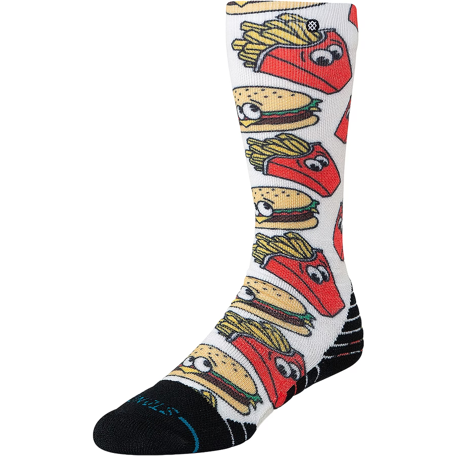 Stance Combo Meal Mid Poly Snow Sock