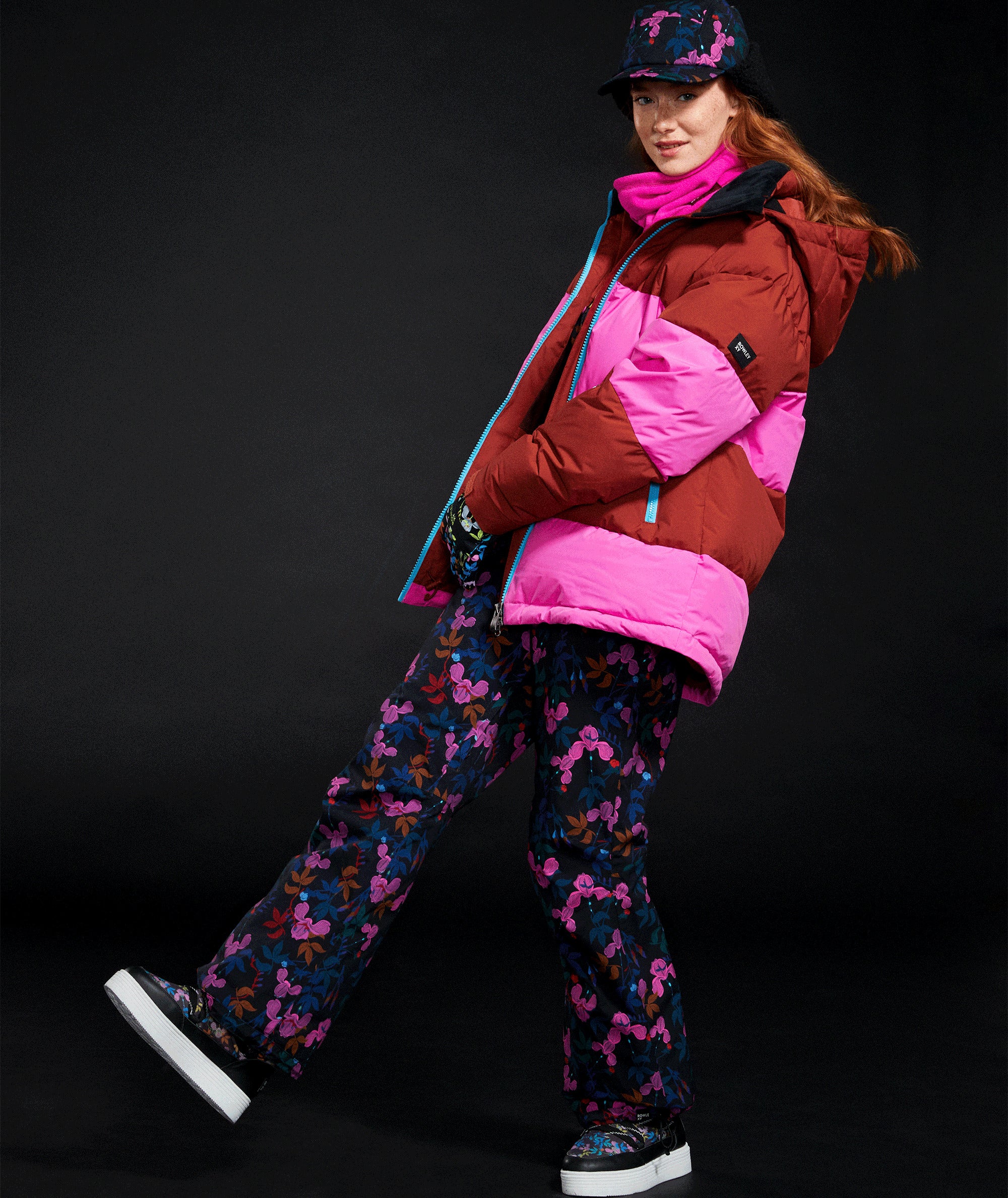 Roxy X Rowley Block Puffer Womens Jacket