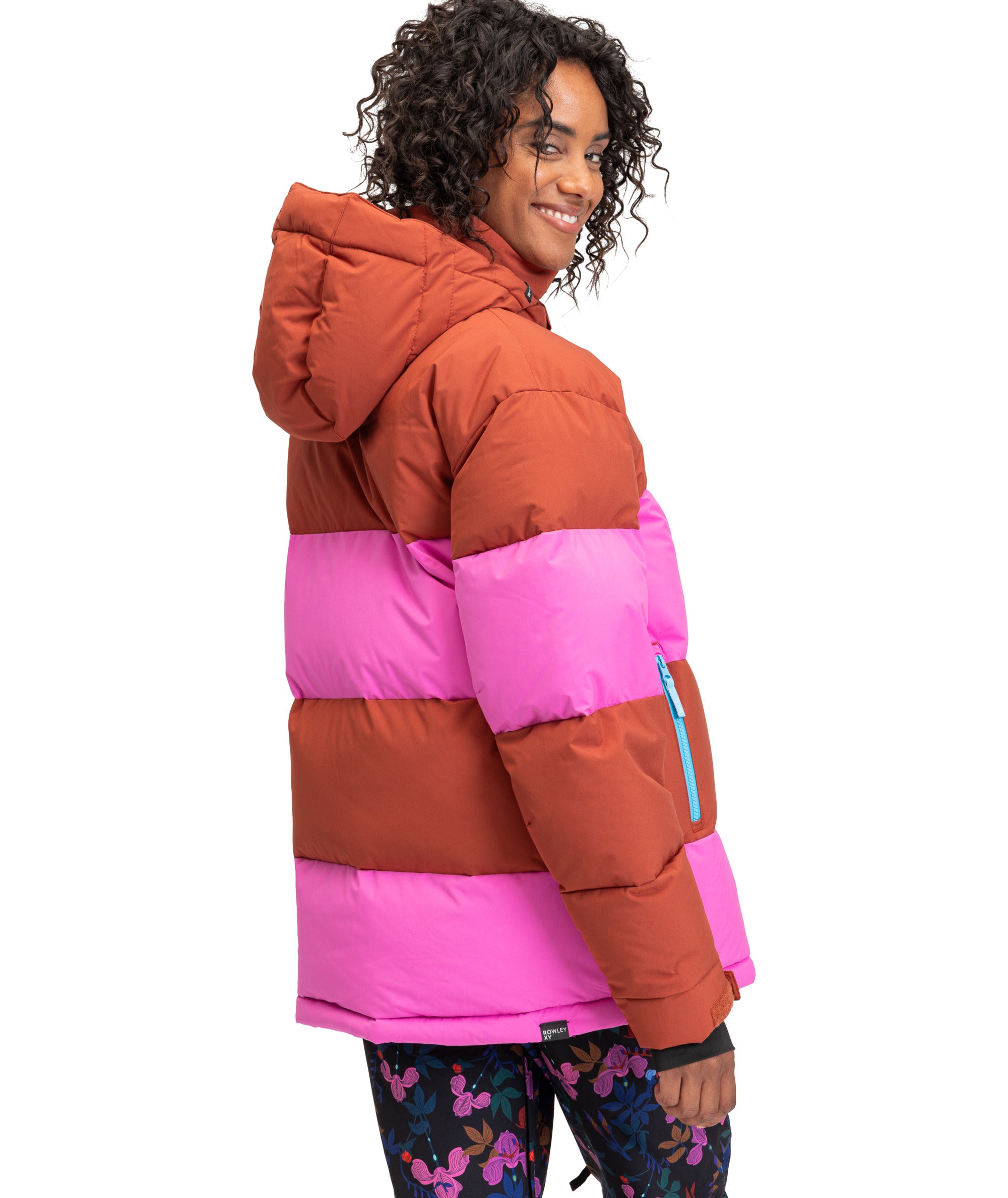 Roxy X Rowley Block Puffer Womens Jacket