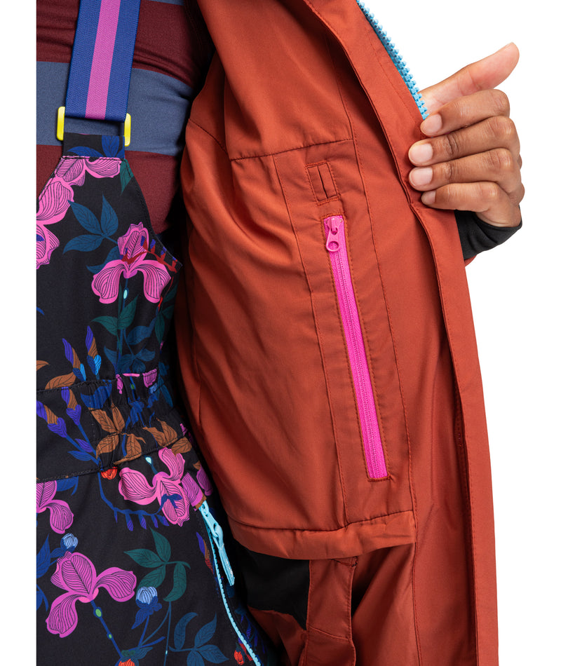 Roxy X Rowley Block Puffer Womens Jacket