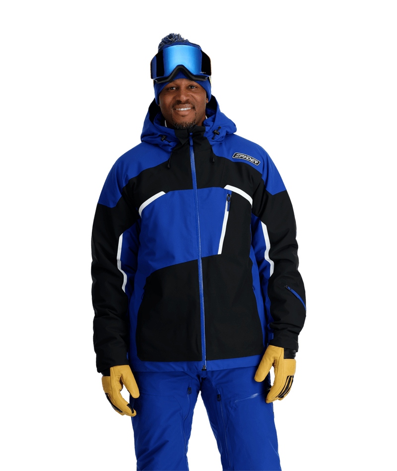Spyder Leader Jacket Mens Blue