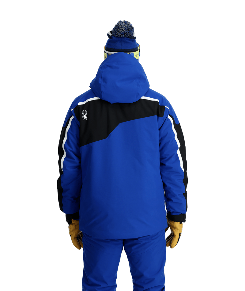 Spyder Leader Jacket Mens Blue