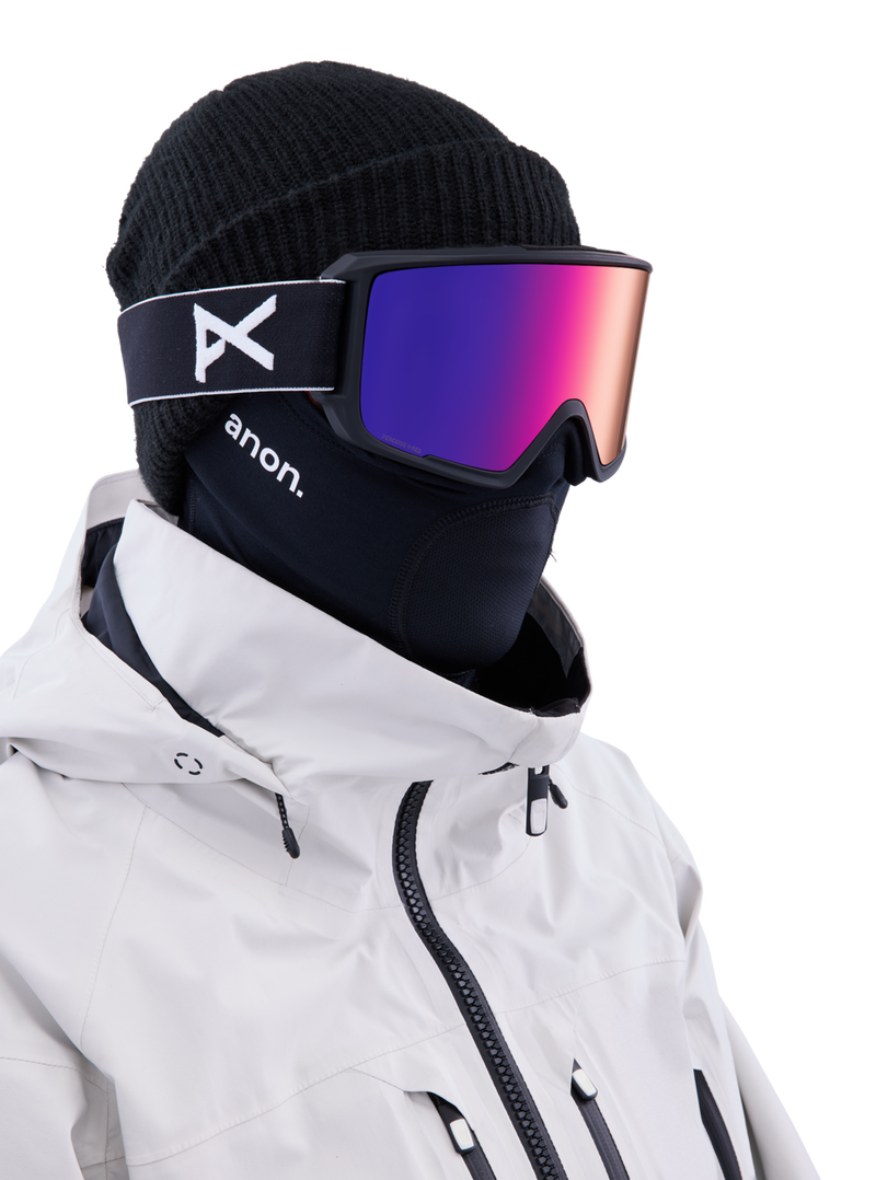 Anon M3 Goggles + Bonus Lens + MFI Face Mask Snowboard ski mask magnetic Asian