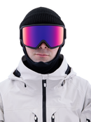 Anon M3 Goggles + Bonus Lens + MFI Face Mask Ski Snowboard Magnetic Snow