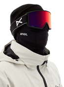 Anon M3 Goggles + Bonus Lens + MFI Face Mask Ski Snowboard Magnetic Snow