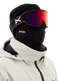 Anon M3 Goggles + Bonus Lens + MFI Face Mask Ski Snowboard Magnetic Snow