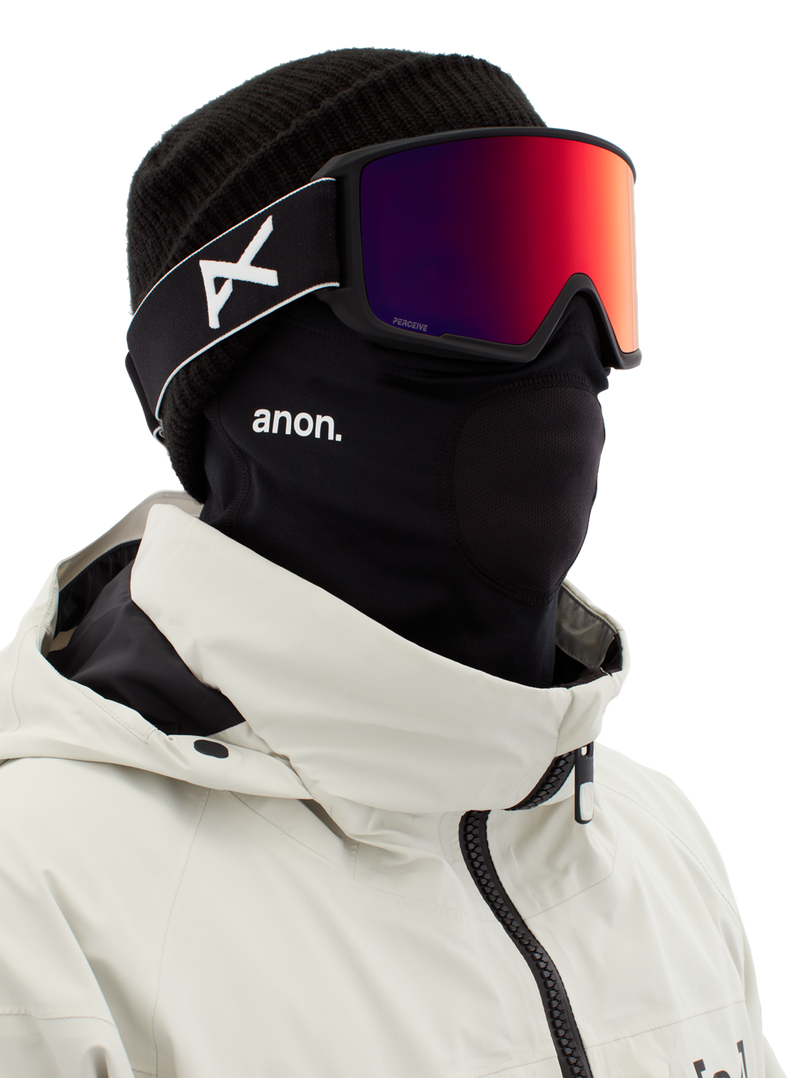 Anon M3 Goggles + Bonus Lens + MFI Face Mask Ski Snowboard Magnetic Snow