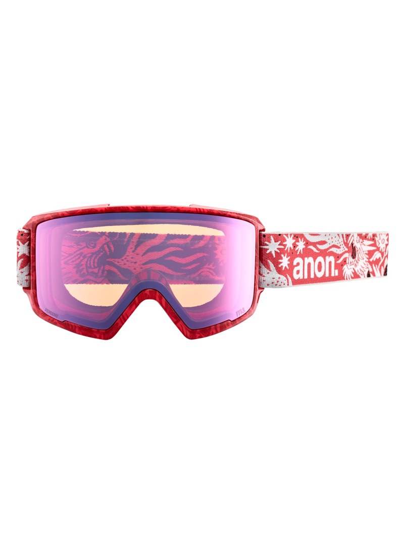 Anon M3 Goggles + Bonus Lens + MFI Face Mask Snowboard ski mask magnetic