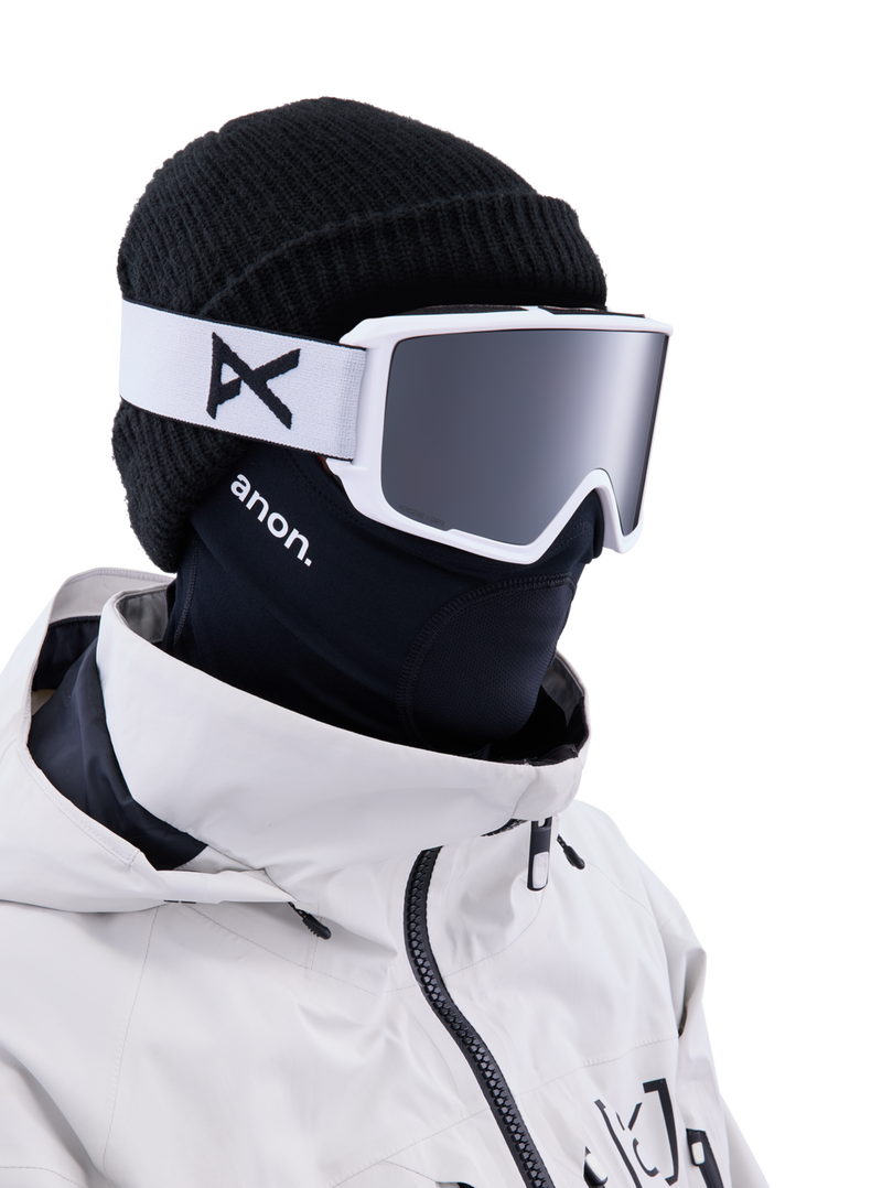 Anon M3 Goggles + Bonus Lens + MFI Face Mask Ski Snowboard Magnetic Snow