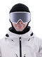 Anon M3 Goggles + Bonus Lens + MFI Face Mask Ski Snowboard Magnetic Snow