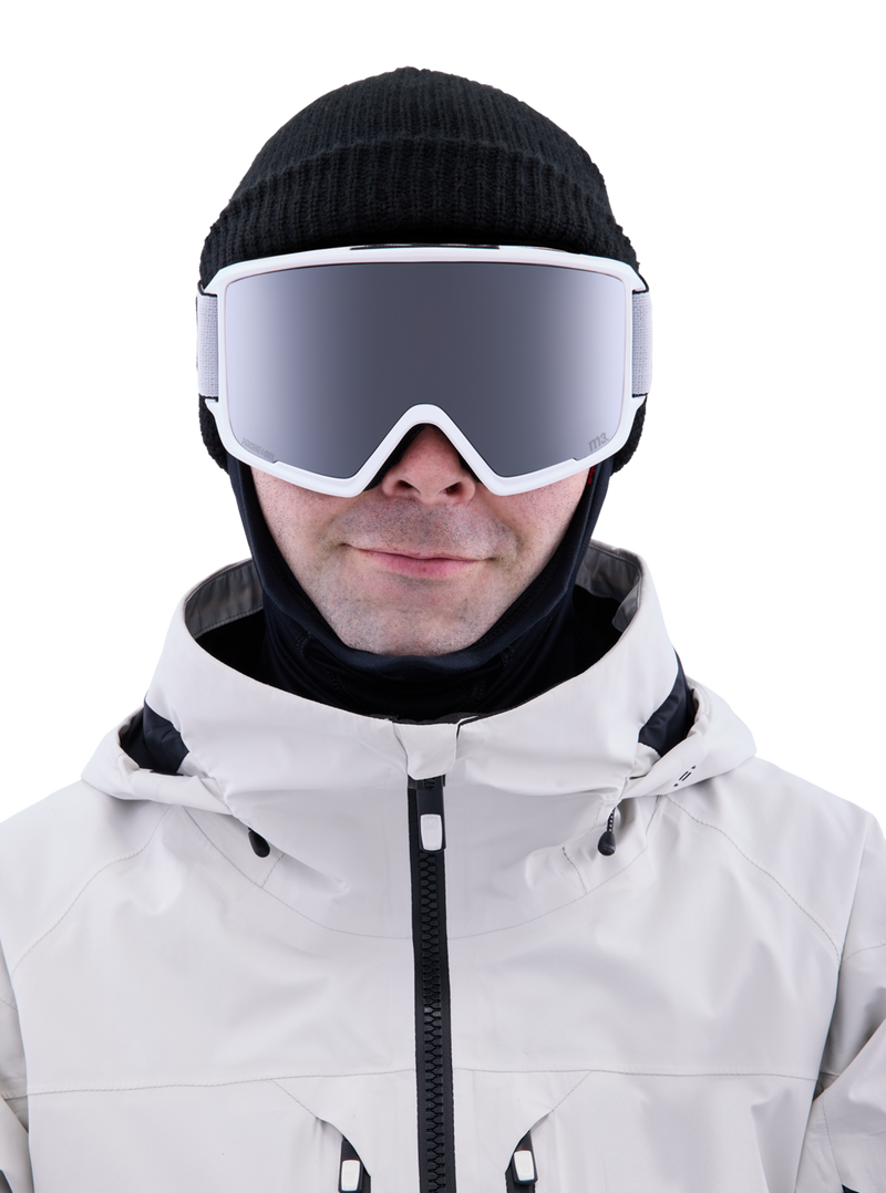 Anon M3 Goggles + Bonus Lens + MFI Face Mask Ski Snowboard Magnetic Snow