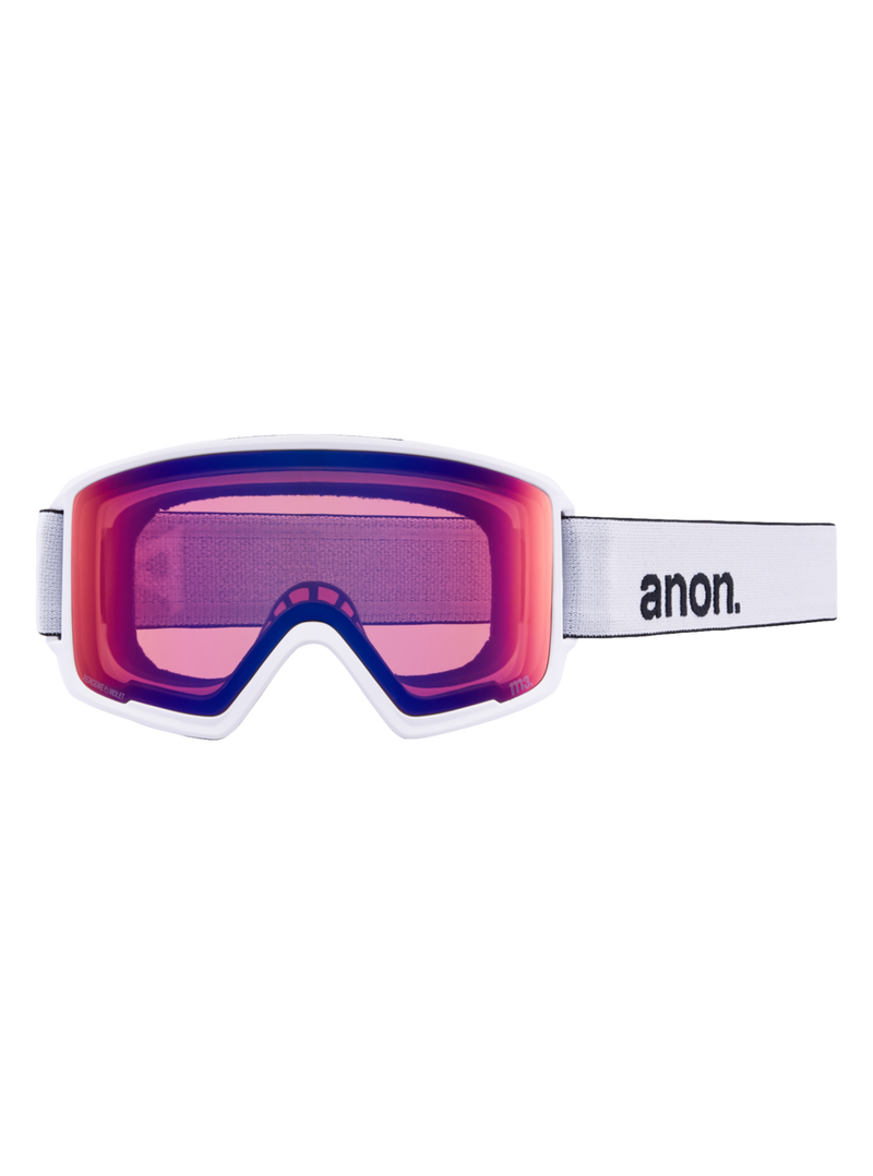 Anon M3 Goggles + Bonus Lens + MFI Face Mask Ski Snowboard Magnetic Snow