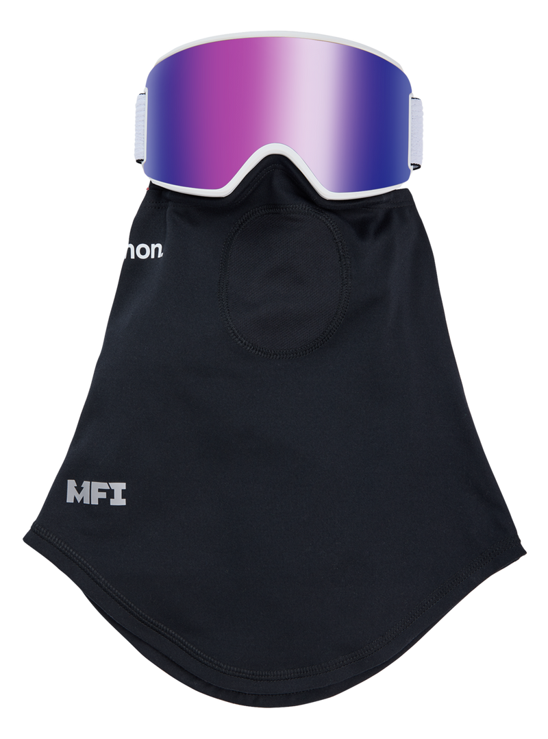 Anon WM3 Goggles + Bonus Lens + MFI Face Mask white ski snowboard womens magnetic