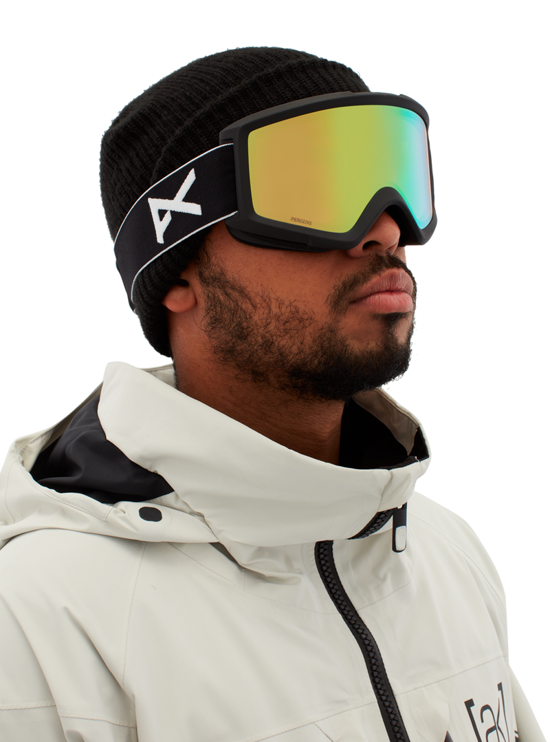 Anon Helix 2.0 Goggles + Bonus Lens Green Black