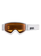 Helix 2.0 Goggles + Bonus Lens White Silver