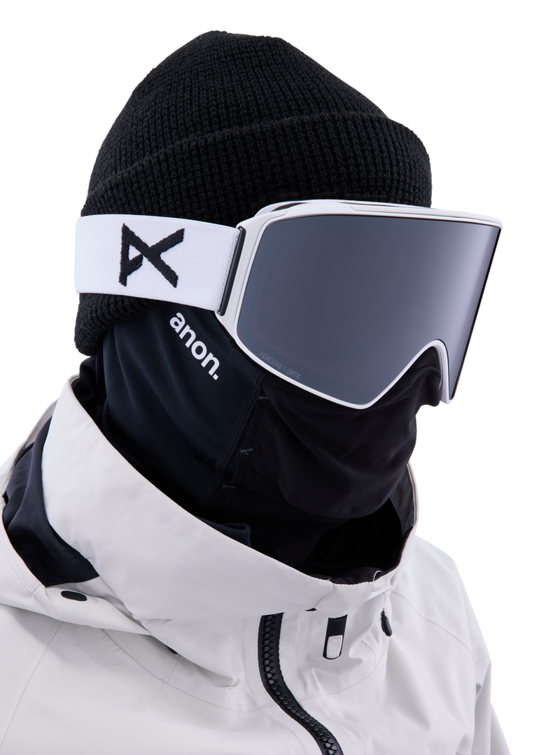 Anon M4 Cylindrical Goggles + Bonus Lens + MFI Face Mask Snowboarding Skiing Magnetic