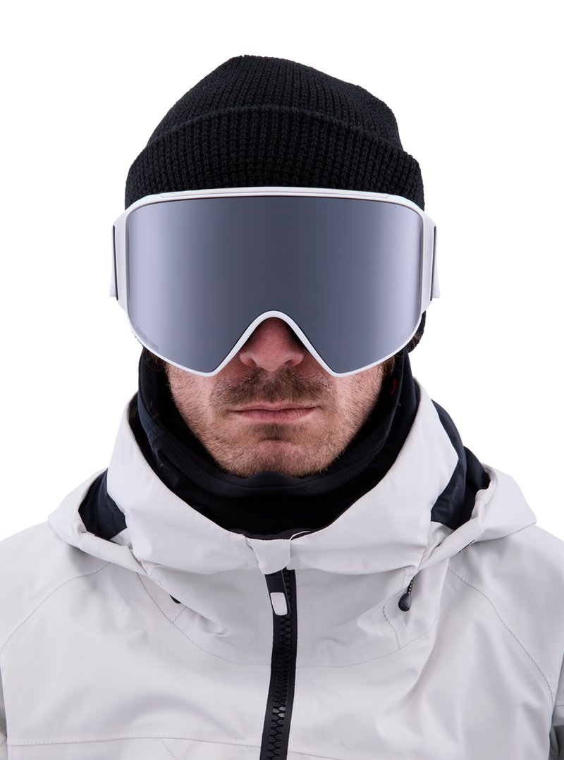 Anon M4 Cylindrical Goggles + Bonus Lens + MFI Face Mask Snowboarding Skiing Magnetic