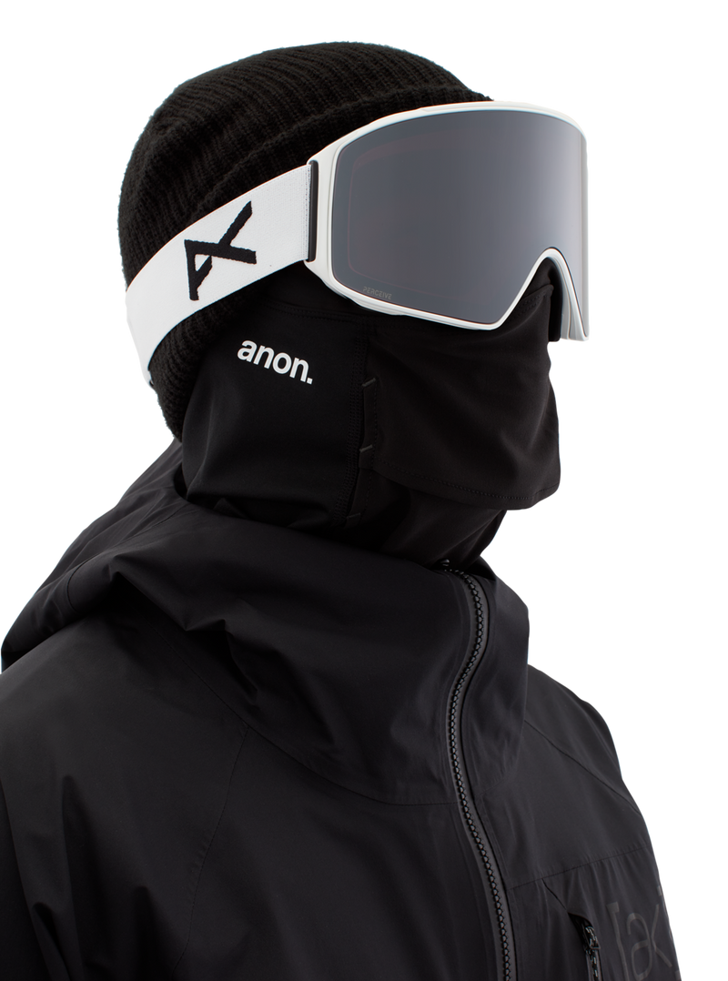 Anon M4 Cylindrical Goggles + Bonus Lens + MFI Face Mask Snowboarding Skiing Magnetic