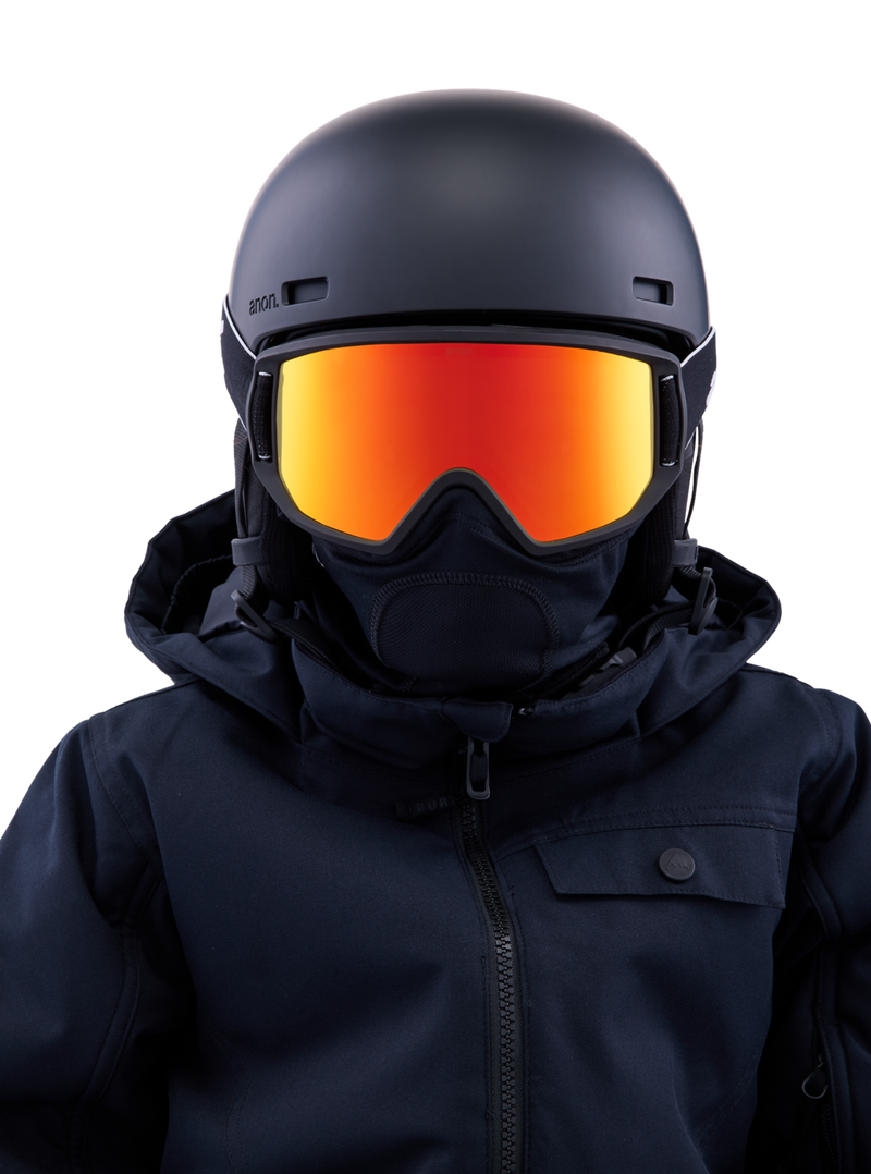 Anon Relapse Jr. Goggles + MFI Face Mask Snow Snowboarding Glasses ski Asian Low bridge Fit