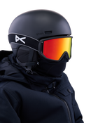 Anon Relapse Jr. Goggles + MFI Face Mask Snow Snowboarding Glasses ski Asian Low bridge Fit