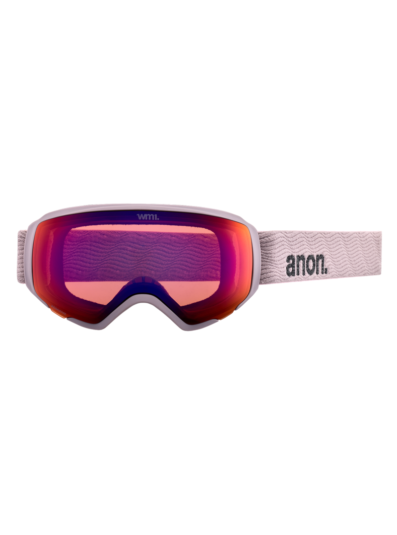 Anon WM1 Low Bridge Fit Goggles + Bonus Lens + MFI Face Mask Womens Magnetic ski snowboard goggles