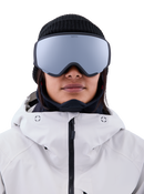 Anon WM1 Low Bridge Fit Goggles + Bonus Lens + MFI Face Mask Ski Snowboard womens magnetic goggles face mask and extra lens asian