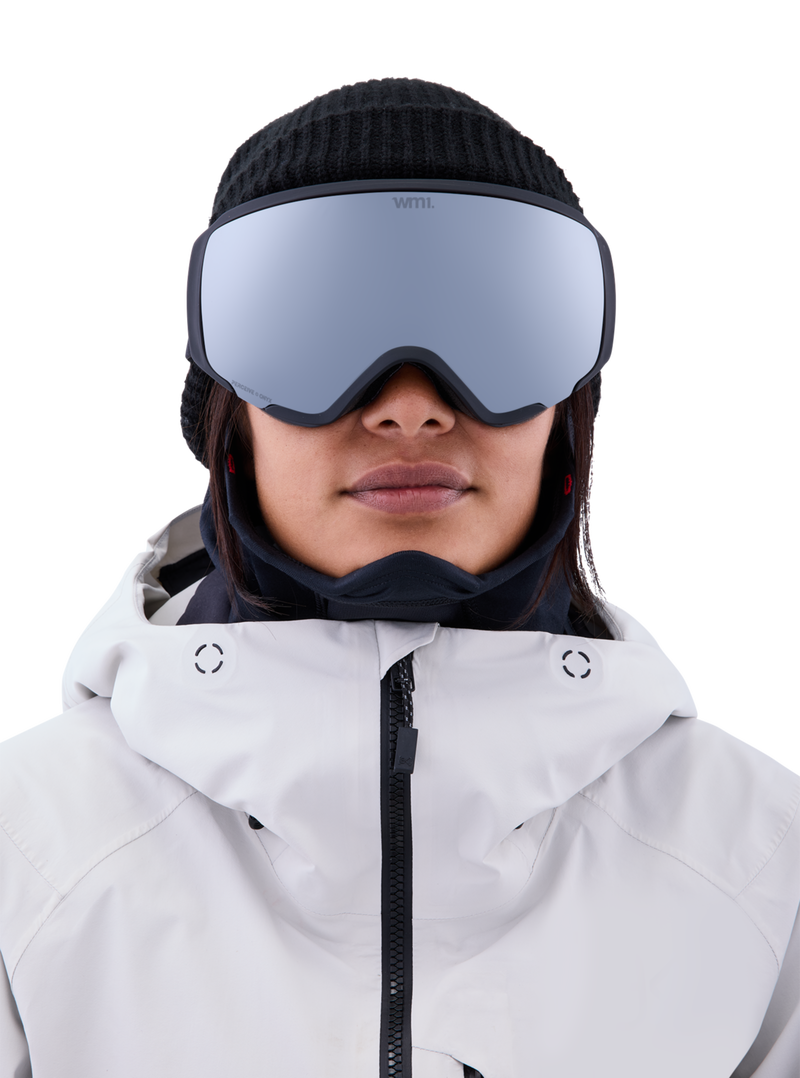 Anon WM1 Low Bridge Fit Goggles + Bonus Lens + MFI Face Mask Ski Snowboard womens magnetic goggles face mask and extra lens asian