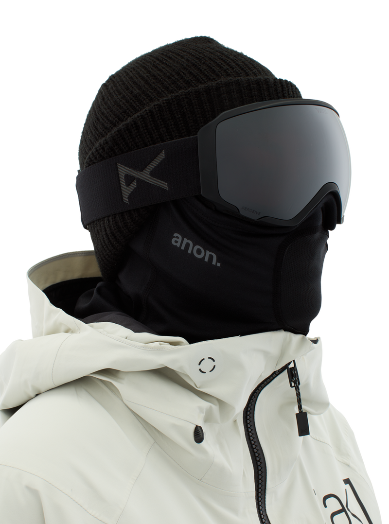 Anon WM1 Low Bridge Fit Goggles + Bonus Lens + MFI Face Mask Ski Snowboard womens magnetic goggles face mask and extra lens asian